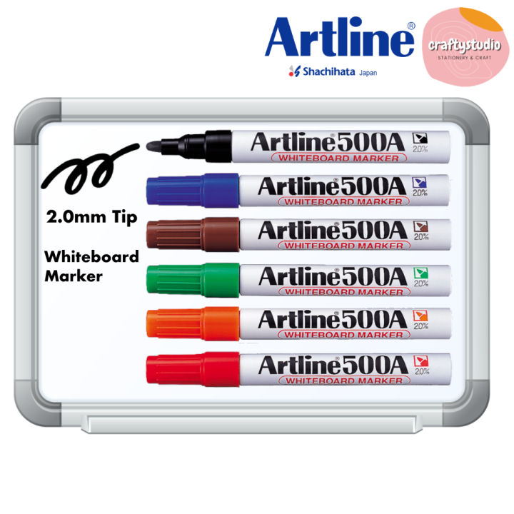 Artline Whiteboard Marker, Artline 500A/509A, Big Tip Marker Lazada