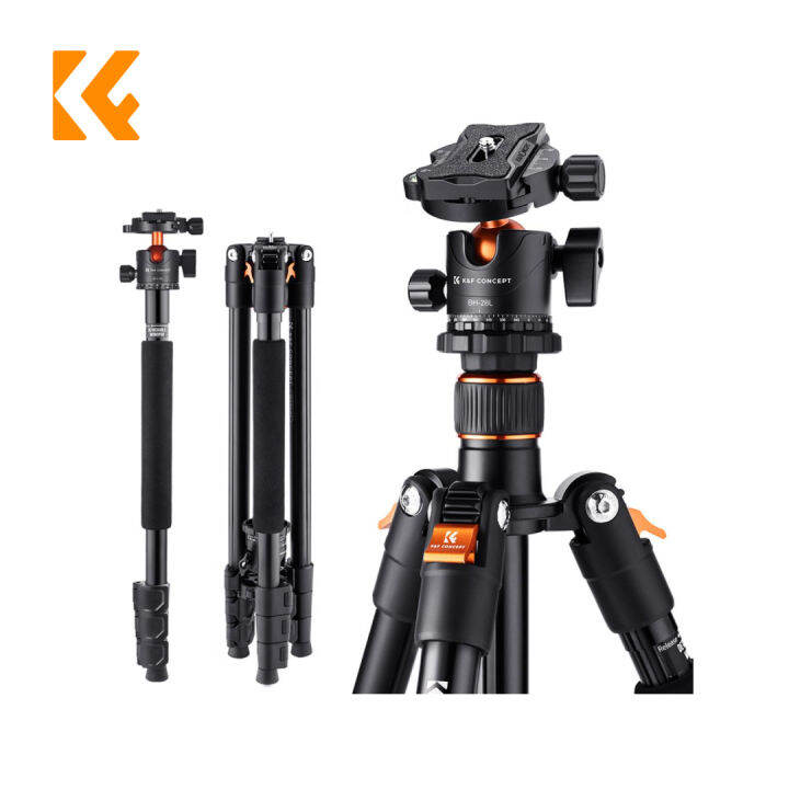 K&F Concept TM2324 2022 162cm DSLR Tripod, Lightweight & Compact