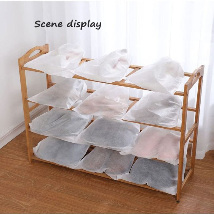 10pcs-shoes-dustproof-bag-covers-non-woven-drawstring-clear-storage-bag-travel-pouch-drying-bags-shoes-protect-organizer
