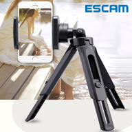 ESCAM Bộ giá đỡ điện thoại 3 chân bằng nhựa hỗ trợ chụp ảnh tự sướng đa thumbnail