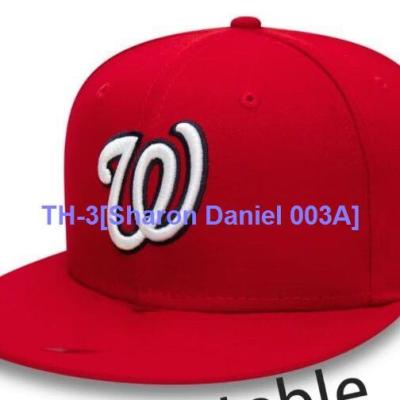 ┅ Sharon Daniel 003A Washington Nationals Nationals baseball hat cap male child red European and American youth flat hat