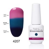 สีทาเล็บเจล GRAEAR  สีเปลี่ยนตามอุณหภูมิ   Tri-Color Temperature Change Colors Series   ขนาด 8 ml.