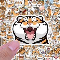 [NEW EXPRESS]❍ 50pcs Fat Tiger Stickers DIY Travel Luggage Guitar Fridge Laptop Mug Diary Sticker Kid Decal Funny Cute Animals