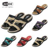 ?ADDA 62M30 รองเท้าแตะลำลอง รองเท้าผู้หญิง ทรง ใส่สบาย พื้นนุ่ม ไม่ลื่น ไซส์ 4-7 สีครีม น้ำตาล แดง ม่วง เขียว moontree