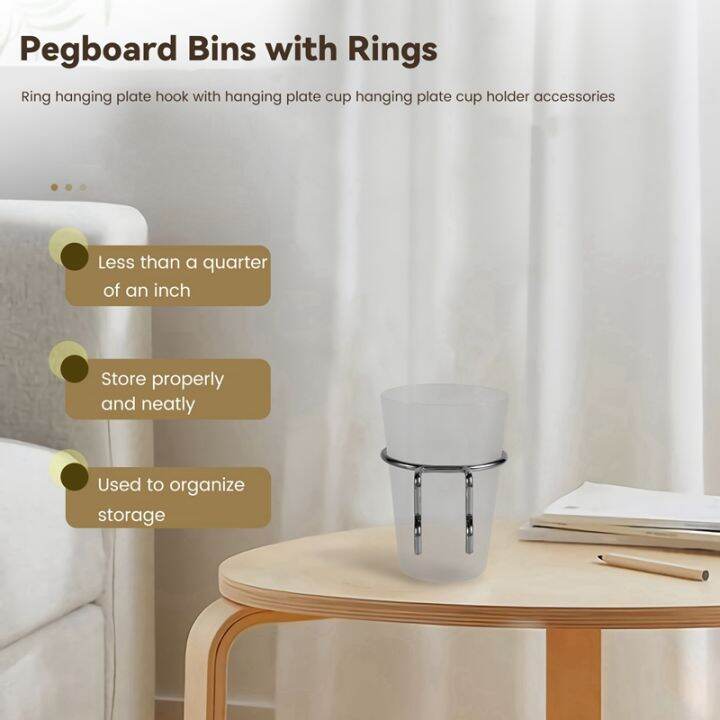 6-sets-pegboard-bins-with-rings-style-pegboard-hooks-with-pegboard-cups-pegboard-cup-holder-accessories-transparent