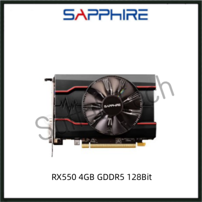 USED SAPPHIRE RX550 4GB GDDR5 128Bit RX 550 Gaming Graphics Card GPU