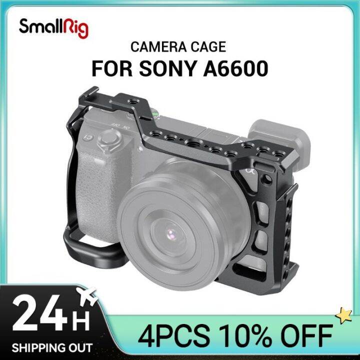 SmallRig A6600 Camera Cage for Sony A6600 With Cold Shoe Mount 1/4 ...
