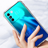 เคสสำหรับ VIVO โทรศัพท์หรูหราแบบใหม่ V27e V27 Pro เคส TPU นุ่มกันกระแทก Hp Vivov27e สี่มุมกันกระแทกเสริมฝาครอบแบบใส VIVOV27E V27 PRO