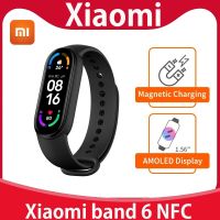 Xiaomi Mi Band 6 NFC Smart Bracelet 5 Color AMOLED Screen Miband 6 Blood Oxygen Fitness Traker Bluetooth Waterproof Smart Band Smartwatches