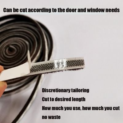 【LZ】❁✣  Sealing Strip Door Window Sound I Nsulation Door Bottom Dust Proof Windproof Anti-colli Sion Strip 3Meters/5Meters Accessories