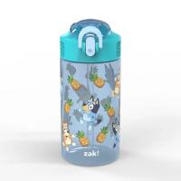 กระติกน้ำ Zak Designs Bluey 16 Fluid Ounces Reusable Leakproof Plastic Water Bottle พร้อมส่ง