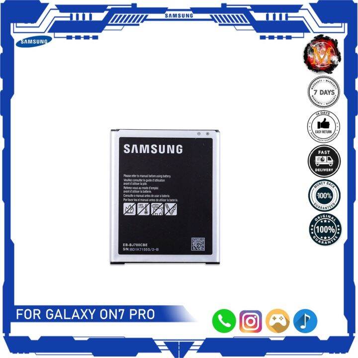 แบตเตอรี่-samsung-gaaxy-on7-pro-battery-mode-eb-bj700bbc-eb-bj700cbe-eb-bj700cbc-3000mah-แบตเตอรี่รับประกัน-6เดือน