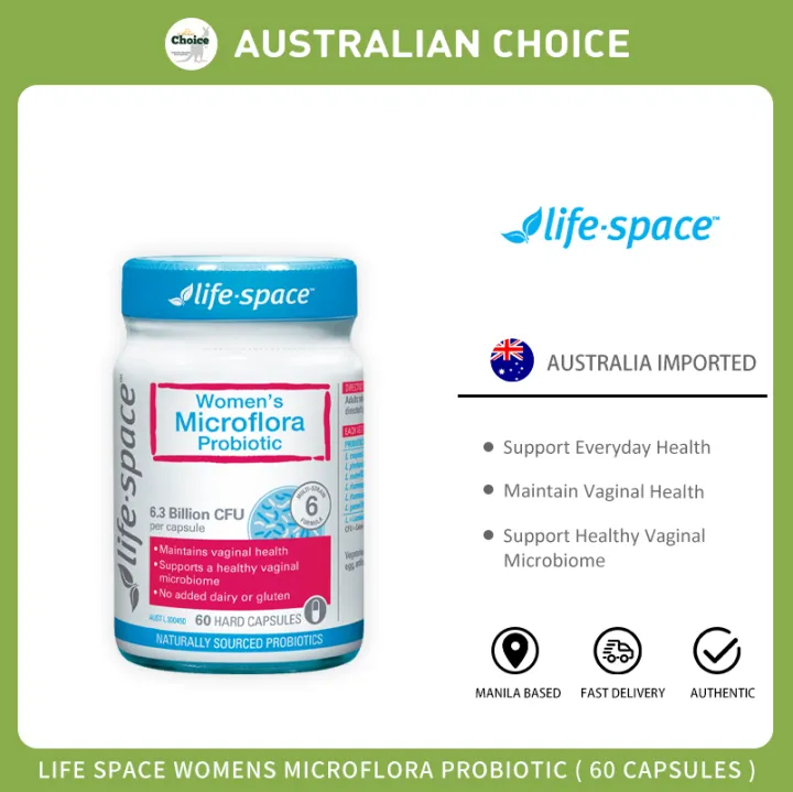 Life Space Women Microflora Probiotic 60 Capsules Lazada Ph