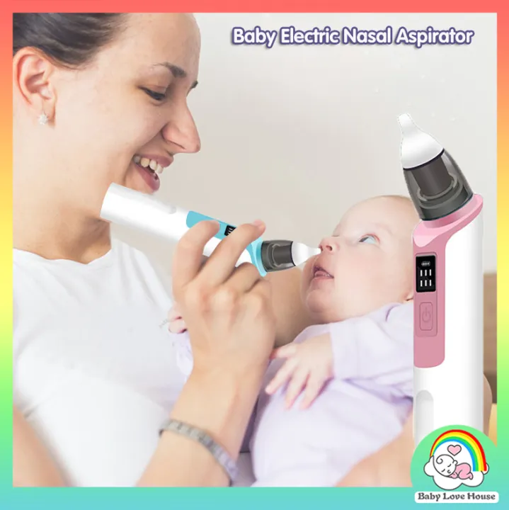 Premium Baby Electric Ear & Nasal Aspirator Ear Nose Cleaner With