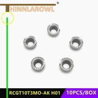 Limited Time Discounts 10Pcs RCGT1003 RCGT1204 RCGT10T3 MO AK H01 Aluminum Turning Inserts RPGT Round Blade RCGT1003 Carbide Cnc Lathe Cutter Aluminum