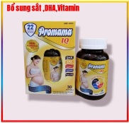 Viên Uống Vitamin Tổng Hợp Cho Bà Bầu Promama IQ Gold Bổ Sung DHA