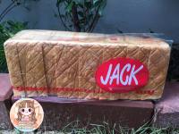 ขนมปัง Jack ปังแซนวิชบล๊อคใหญ่พิเศษ หนา 2.2 (14แผ่น) แถวละ 45 บาท 1กล่องบรรจุ2แถว