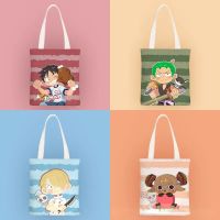 ♝﹉  The New Q Version of Piece Anime Surrounding Ins Small Canvas Womens Shoulder Student Class