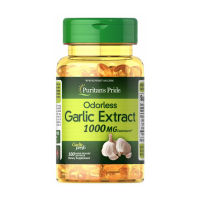 Puritans pride กระเทียมสกัด Odorless Garlic 1000 mg ขนาด 100 Rapid Release Softgels