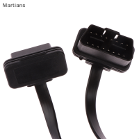 Martians เครื่องมือวินิจฉัยรถยนต์สแกนเนอร์อัตโนมัติ, สายต่อช่องเสียบ OBD2 60ซม. 16Pin สายไฟ8คอร์ตัวผู้กับตัวเมีย