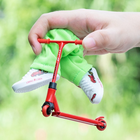 Cw mini wheel finger skateboard shoes children 39 s educational funny toy - ảnh sản phẩm 1