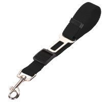 Pet Car Safety Belt Dog Retractable Safety Rope Outdoor pet safety leash Vehicle Belt Adjustable Cushioning Elastic Safety Rope Collars