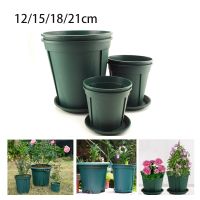 【CC】 5pcs Plastic Pots Tray Pot Plantenpot Garden Tools Gardening for Herb Succulents Flowerpot