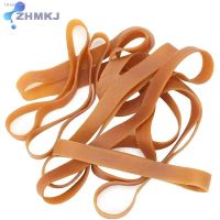 ❅☒ Yellow Rubber Band High Elasticity Rubber Bands Large Wide Extended For Storage Sealing Stretchable Width 4 6 8 10 15 20mm