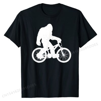 Bigfoot Mountain Bike MTB Downhill Biking Cycling Biker Gift T-Shirt T Shirts Tops Tees Funny Cotton Europe Summer Mens