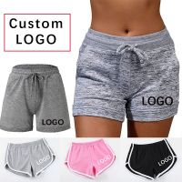 Hot Selling Custom LOGO Summer Womens Shorts Elastic Casual Sports Quick Drying Fitness Breathable Brand Female Sweatpants Plus Size