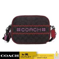 COACH C1541 DEMPSEY CAMERA BAG IN SIGNATURE CANVAS WITH FAIR ISLE GRAPHIC (QBS64) [C1541QBS64]