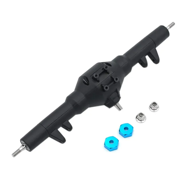For Wltoys 1/12 12428 12423 Rear Straight Axle Gearbox Assembly Metal