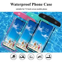 Universal Waterproof Phone Pouch PVC Transparent Swimming Phone Dry Bag Underwater Diving Surfing Water Proof Mobile Phone Cover