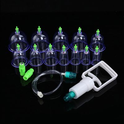 hot【DT】 12pcs Cupping Cup Moisture Absorption And Cellulite Treatment Device Facial Massager Back Arm Massage Relaxation