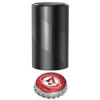 Magnet-Automatic Beer Bottle Opener with Cap Catcher Camping Barbecue Travel Damage to