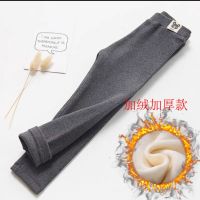 Spot parcel post Girls Flock Leggings Autumn and Winter Thickened Older Children and Baby Fleece Brushed Autumn Children Outerwear Velvet Pants