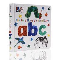 The Very Hungry Caterpillars ABC By Eric Carle บอร์ดอ่านหนังสือภาษาอังกฤษ ของเล่นเสริมการเรียนรู้เด็ก