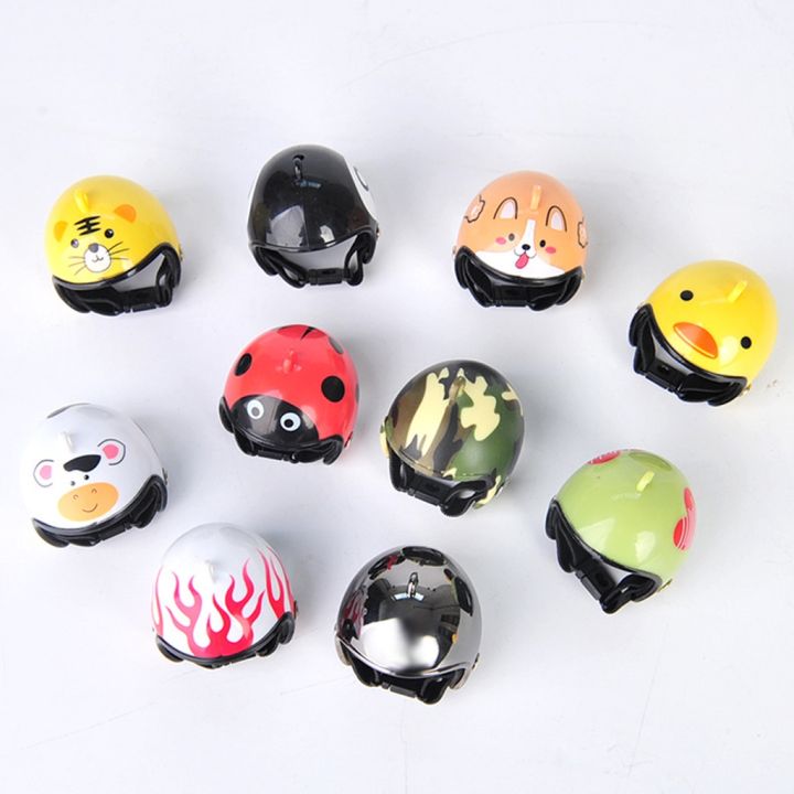 หมวกกันน๊อคสัตว์-หมวกกันน๊อคไก่-หมวกกันน๊อคนก-4x4-5cm-chicken-helmet