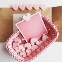 10Pcs Plastic Pink Love Heart Planner Paper Clip Bookmark School Stationery New Planner Clip