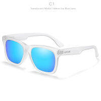 KC-1 White BLue ขาวปรอทฟ้า แว่นกันแดด KDEAM 2022 ของแท้ แว่นกันแดด เลนส์ HD Polarized กันแสงUV สำหรับเดินทาง ขับรถ กิจกรรมกลางแจ้ง(สินค้าพร้อมส่งจากไทย