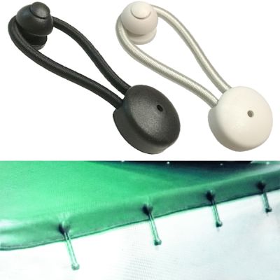 【LZ】 10PC Bungee Shock Cord Clip  with Knobs Pull Tie Down Tarp Canvas Knobs for Marine Boat Truck Car Covers