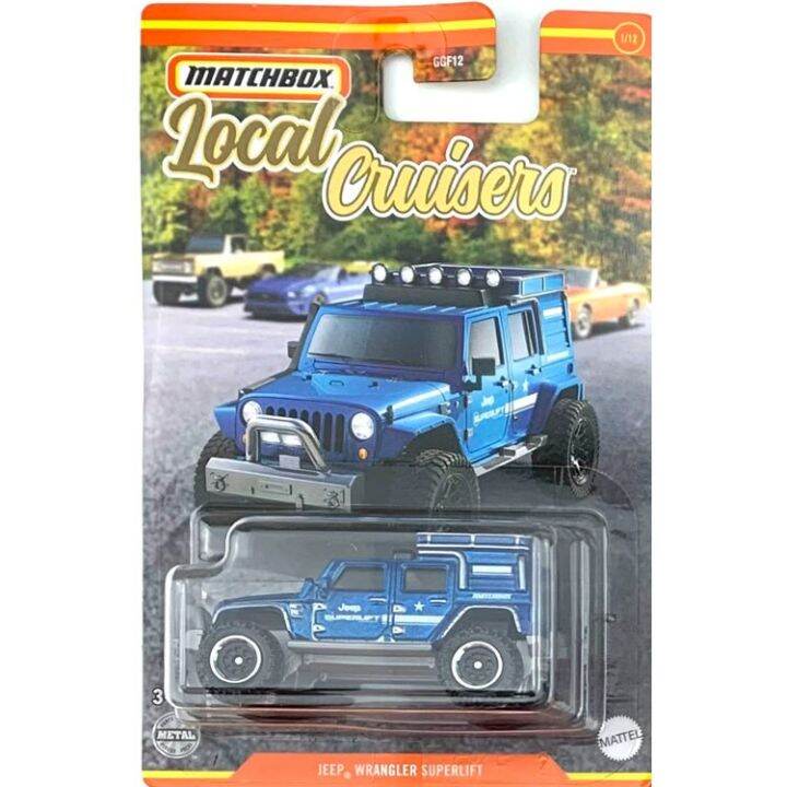 In Stock Matchbox GGF12 American Cruiser Jeep Ford Corvette 1:64 ...