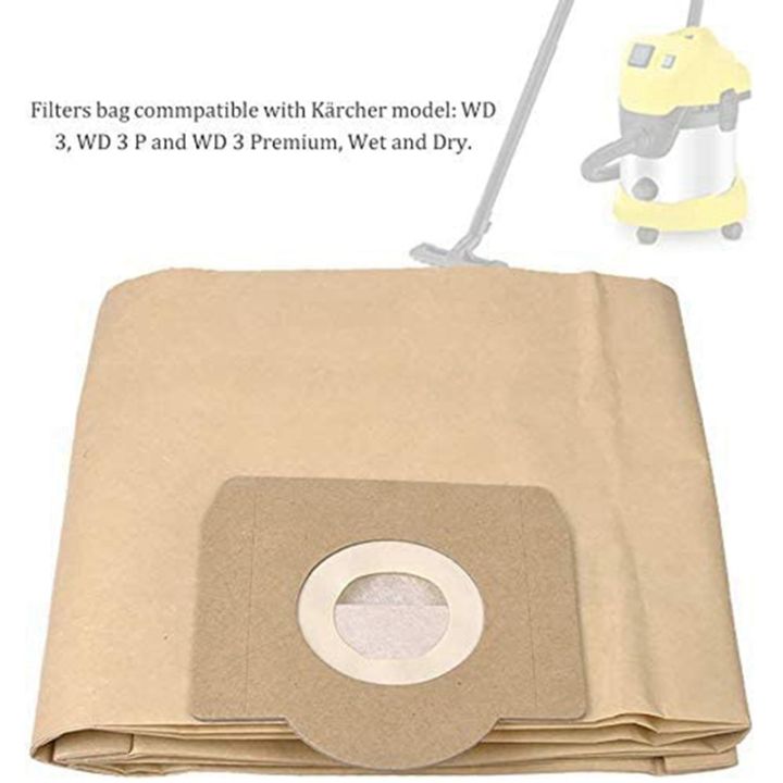 10-pack-6-959-130-0-paper-filter-dust-bag-a-2201-2204-2504-for-karcher-wd3-wd3p-wet-amp-dry-vacuum-cleaner-replacement
