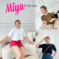 CHANEE - CN04 Miya crop top  เสื้อครอปคอกลม