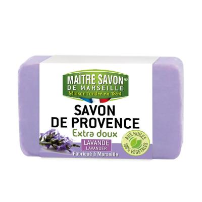 Maitre Savon de Provence สบู่ก้อนออร์แกนิค กลิ่นลาเวนเดอร์ Extra Soft Soap Lavender (100 g or 200 g)