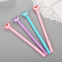 24 Pcs Three PCs Creative Stereo Bear Neutral Pen Cute Cartoon Student Stationery Office Supplies Water-based Signature Pen