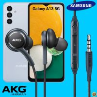 หูฟัง สมอลทอล์ค Samsung แท้ 3.5 mm Aux In-Ear ซัมซุง Galaxy A13 5G และทุกรุ่น อินเอียร์ สายผ้าถัก เสียงดีเบสหนัก เล่น-หยุด-เลื่อนเพลง ควบคุมระดับเสียง