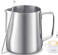 Hot Selling Coffee Milk Frothing Jug Latte Art Milk Frother Pitcher Stainless Steel Measurement Jug Espresso Barista Tool Coffee Accessories