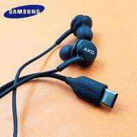 [2023ใหม่] Samsung S22 S20 S21 Ultra/Plus ประเภท C หูฟังแบบดั้งเดิม AKG ในหู3.5ชุดหูฟัง MM สำหรับ Galaxy A51 A71 A21S หูฟังพร้อมไมค์ลึก