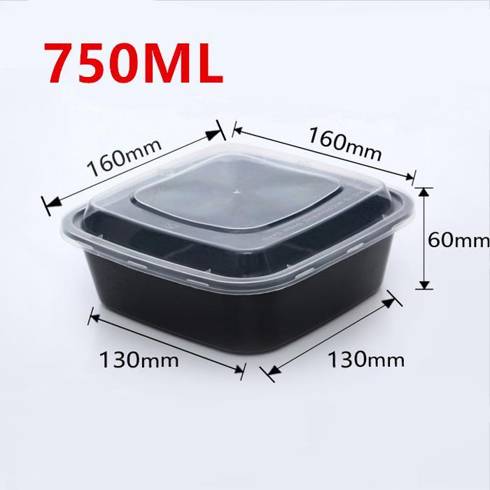 10pcs-disposable-plastic-food-containers-fruit-salad-bento-box-prep-storage-lunch-boxes-microwavable-meal-restaurant-supplies